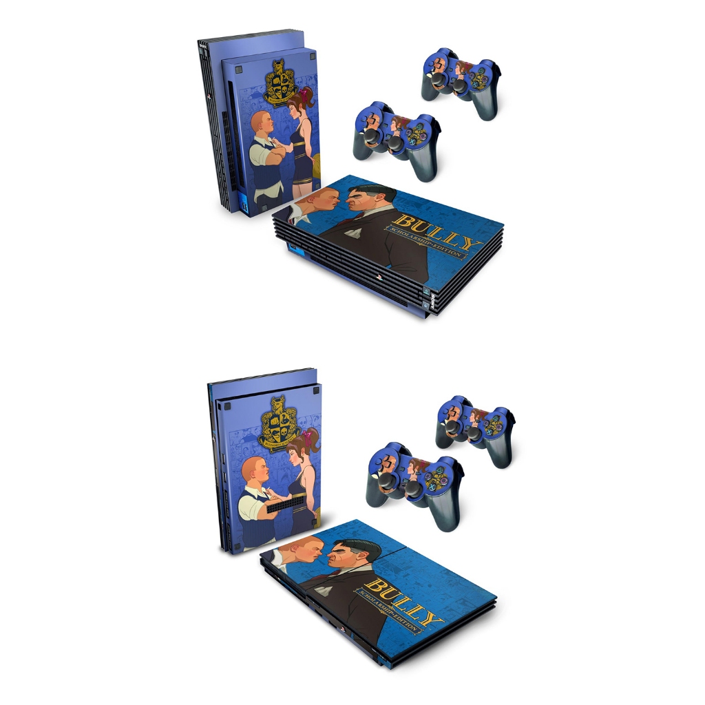 Skin Anti-Rage para PS2 FAT ou SLIM - 006 - Skin Playstation 2