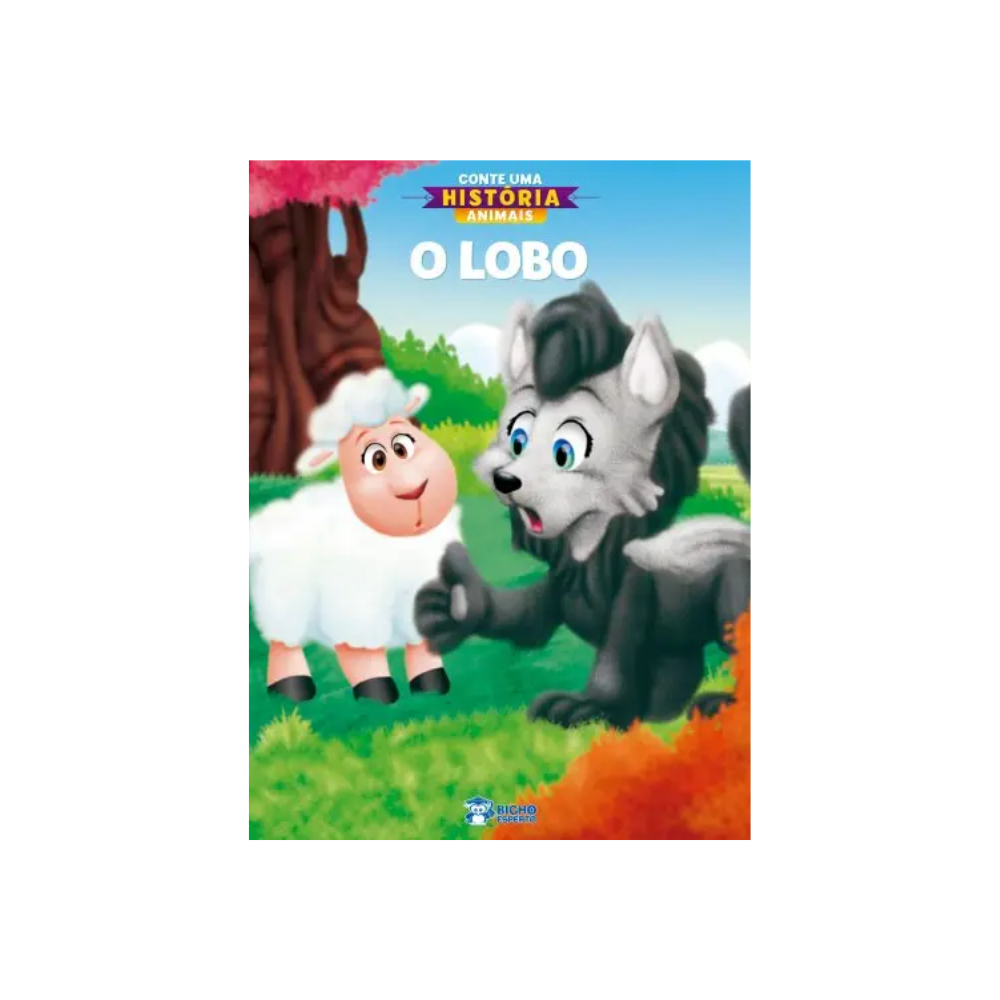 Livro Infantil Conte Uma História Animais O Lobo · foto 2