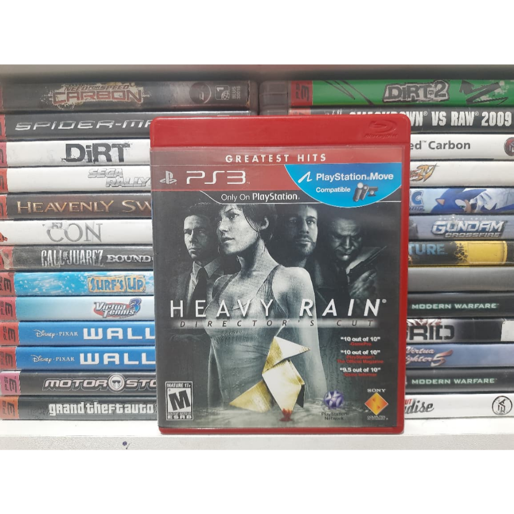 Heavy Rain Directors Cut / Greatest Hits - PS3 Midia Física