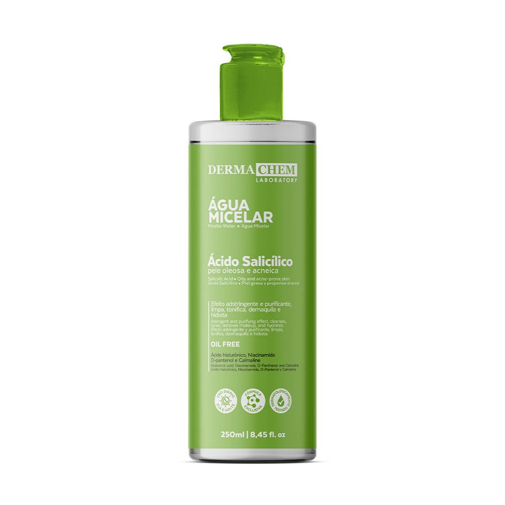 Água Micelar Ácido Salicílico 250ml Dermachem