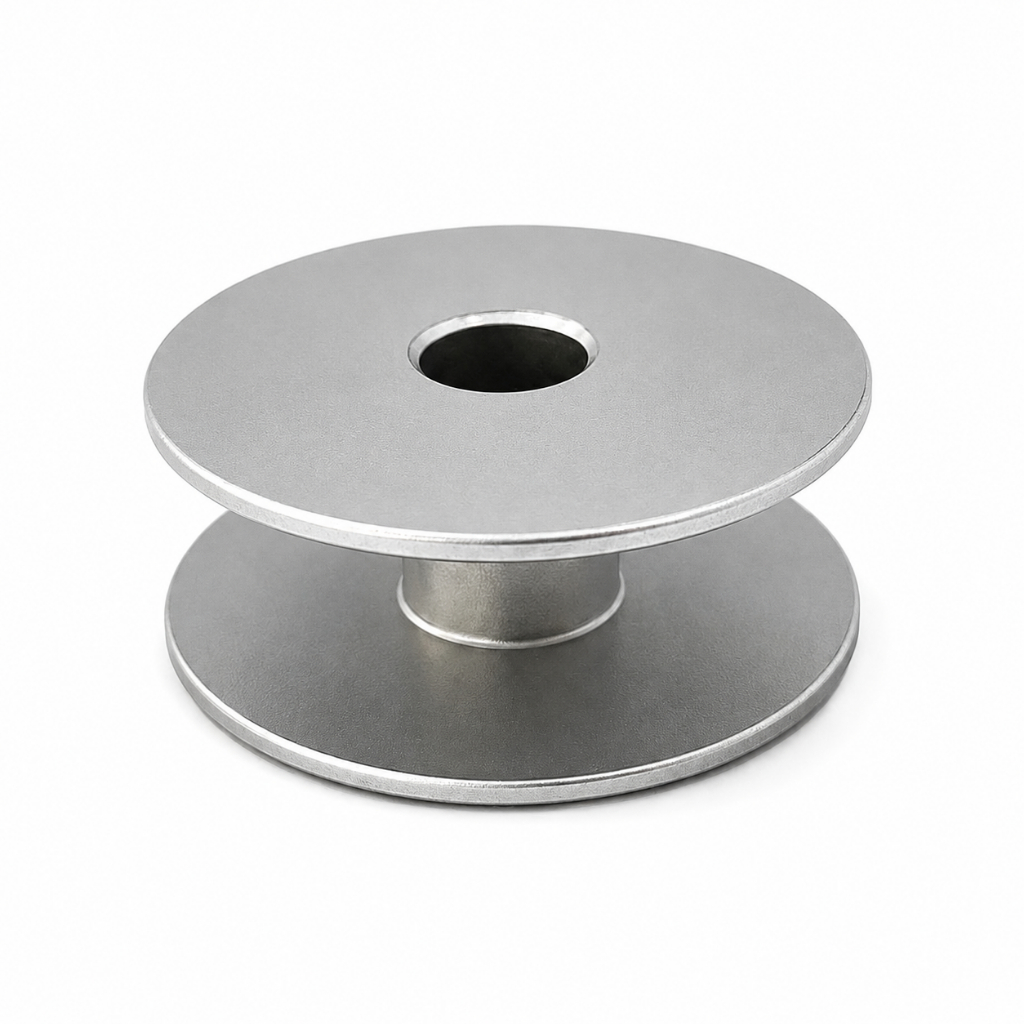 Carretilha Reta Aluminio Lançadeira Grande