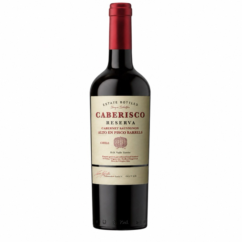 Vinho Tinto Chileno Merlisco Reserva Merlot Barrica De Pisco 750ml