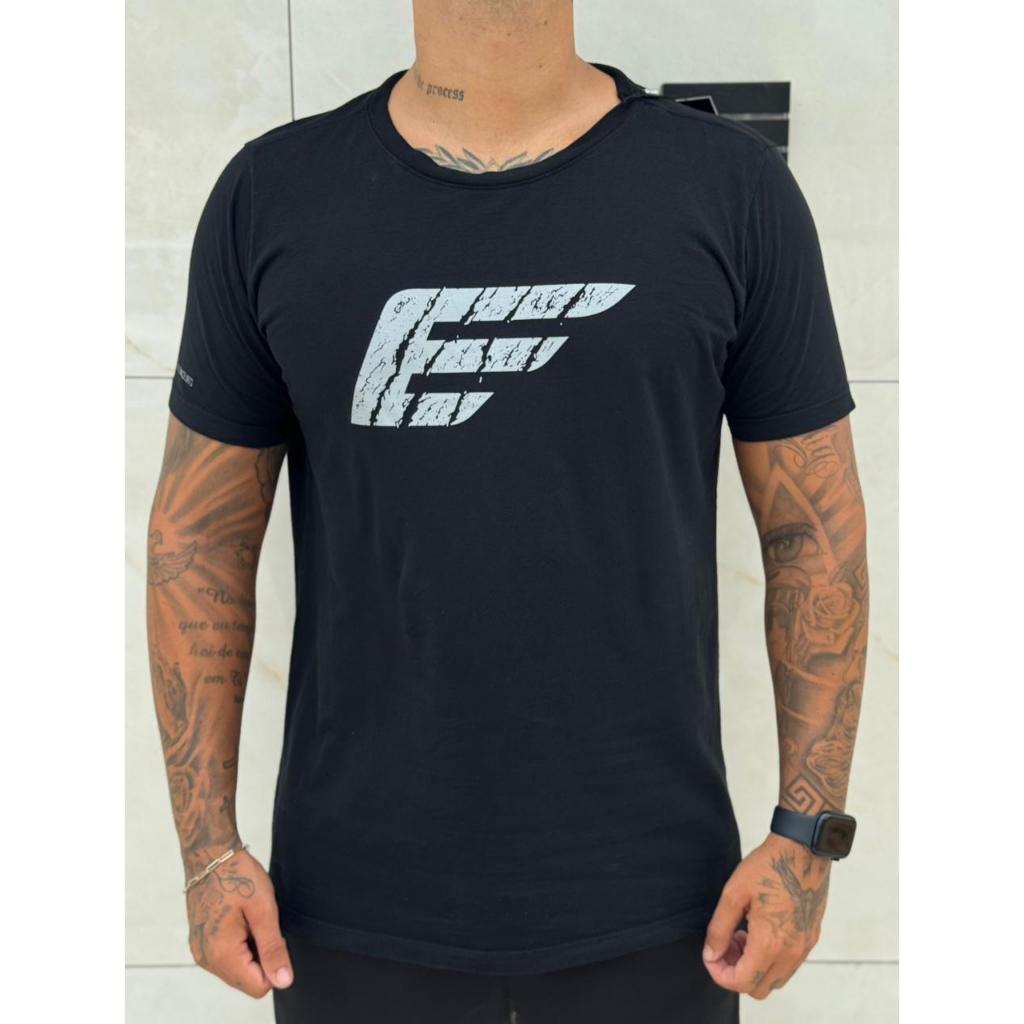 Diversas Camiseta Masculina Manga Curta Algodão Premium Fio 30.1 Envio Imediato 26 AO 50