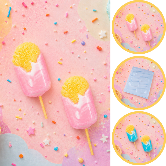 1~10 Forma Simples 88 (C9) em Acetato BWB Para Bombom e Doces de Chocolate e Confeitaria Páscoa(CHOCO)