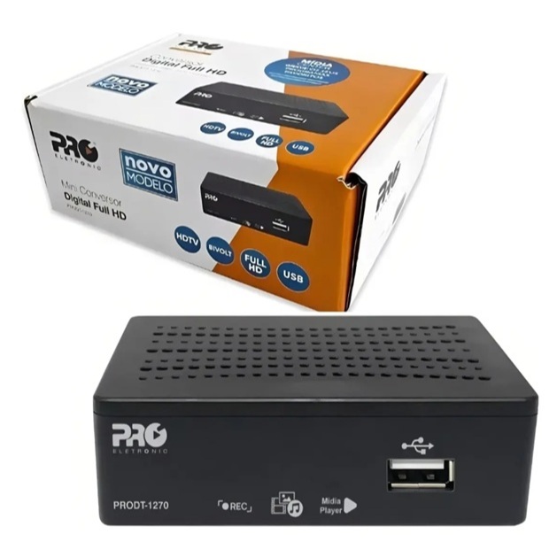 Conversor Digital UHF Pro Eletronic Prodt-1270