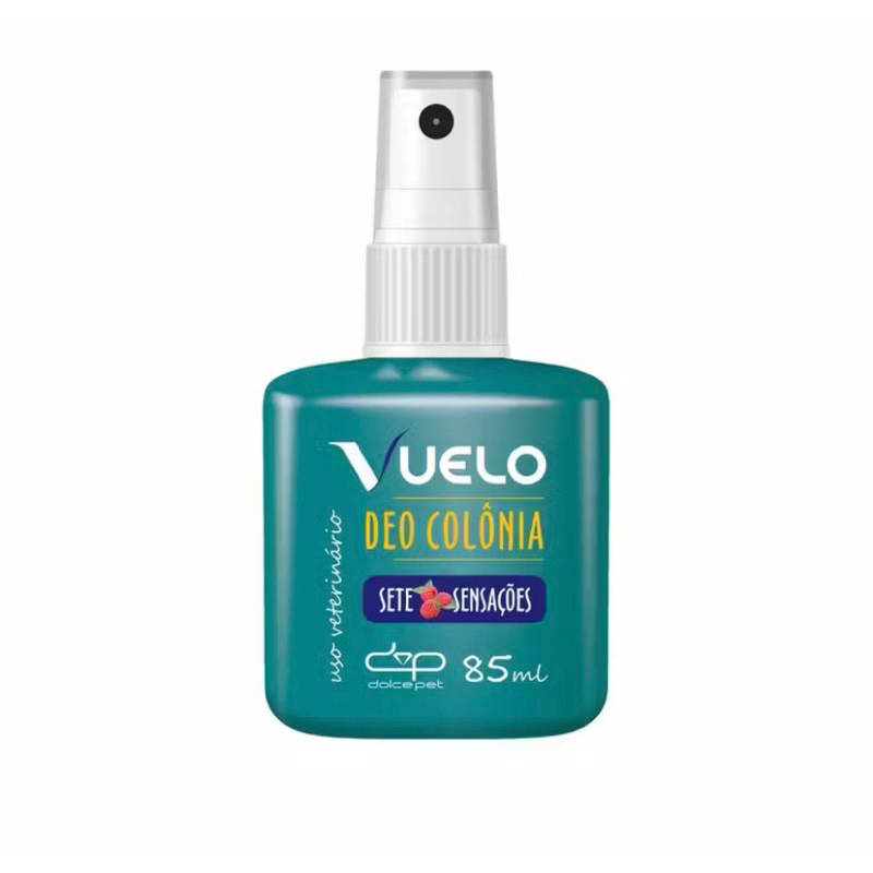 Perfume Deo Colônia 7 Sensações Vuelo Dolce Pet Cães e Gatos 85ml