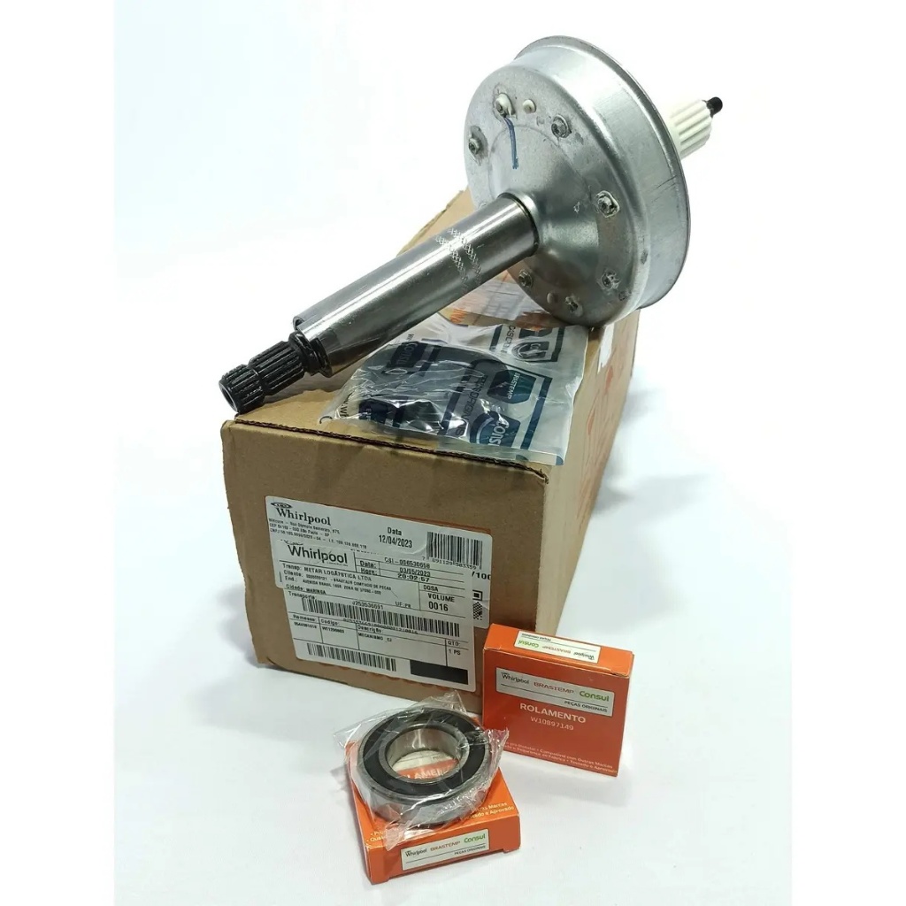 Kit Mecanismo Eixo Mini Brastemp consul Bwk12 BWJ09 Cwh12 CWG12 CWS11 CWE09 CWS12 CWH11 CWB09 CWH11 CWB08 CWB09 CWH11