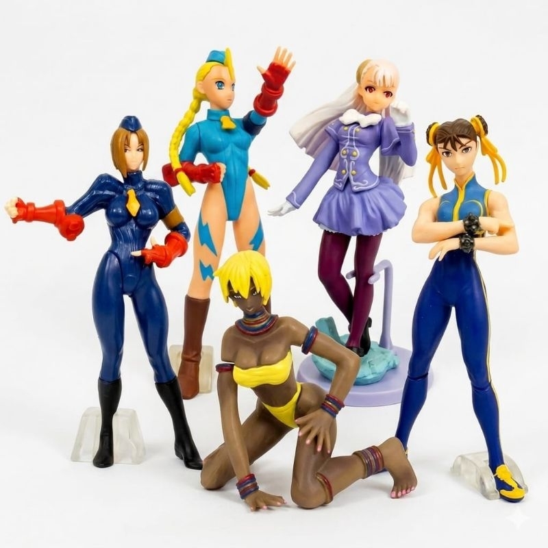 Capcom Gals Collection - Gashapon Set - Unitários