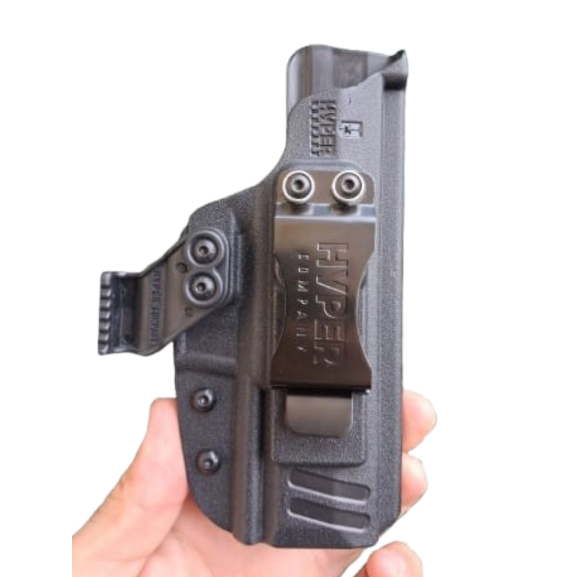 Kit Coldre Polímero Compatível GX4 Carry 38 Tpc + Chaveiro Hyper (preto)