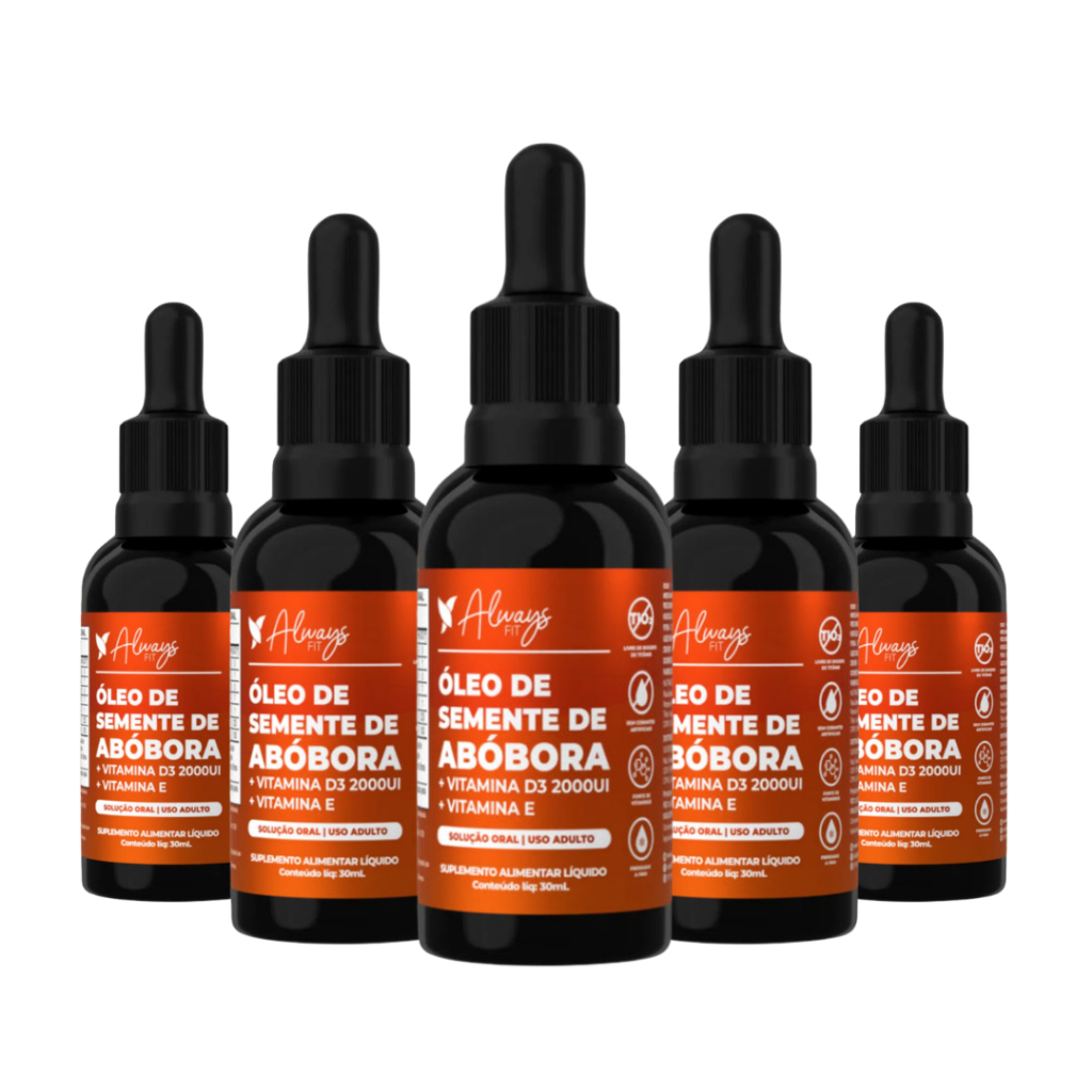Mega Oferta Oleo de Semente de Abobora Original 30ml - Envio Já