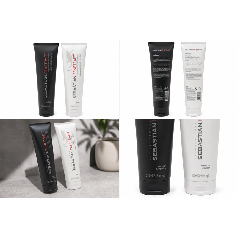 Kit Sebastian Professional Penetraitt Shampoo 250ml + Condicionador 250ml Original