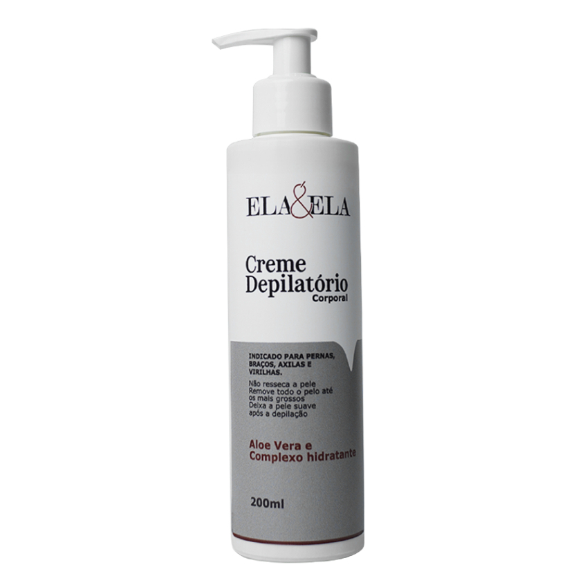 Creme Depilatório Ela&Ela – Remoção Rápida e Sem Complicações