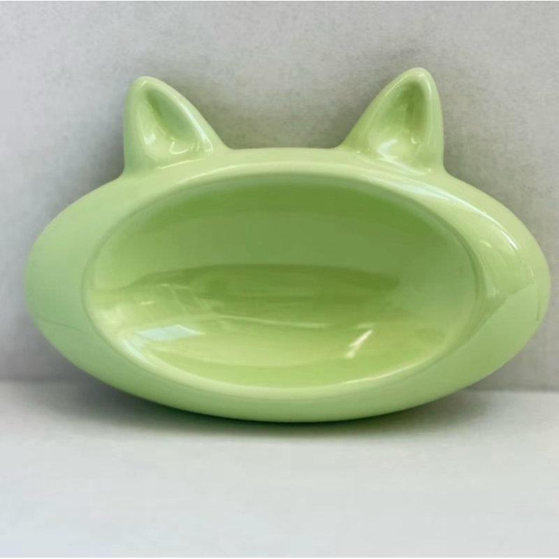 Pote de Cerâmica Para gato Podendo ser usada Para Água e ração