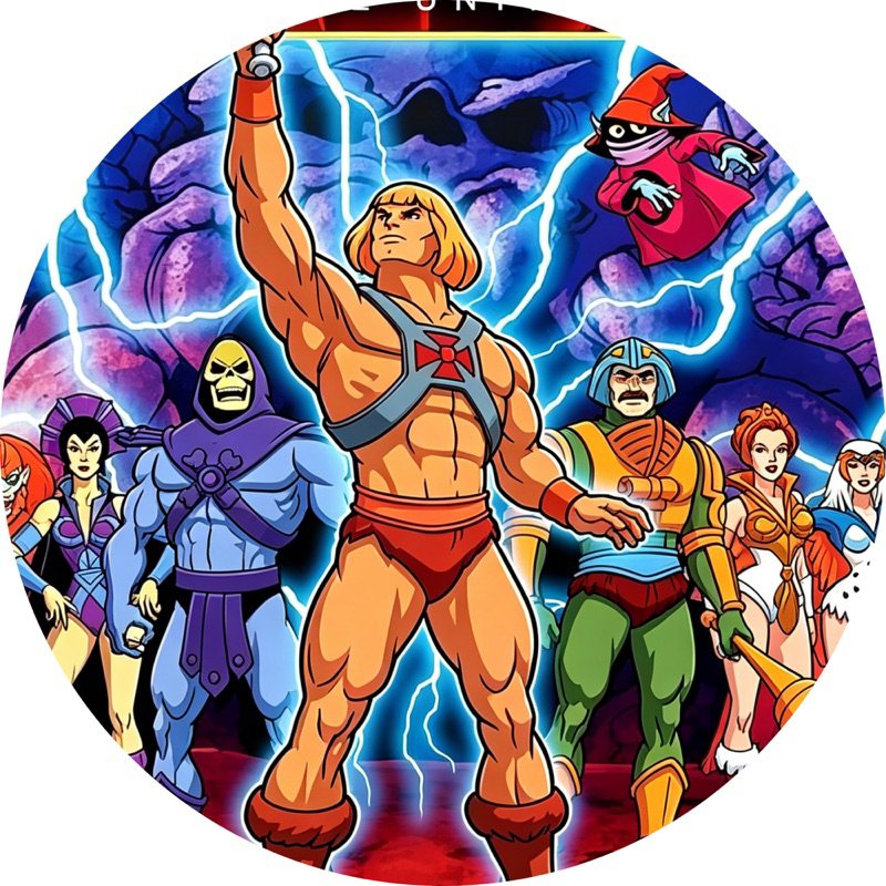 Mini Painel 50x50 - Tema He-Man