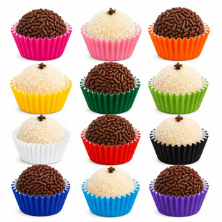 Forminha Para Brigadeiro e Beijinho Nº5 C/100 Unidades