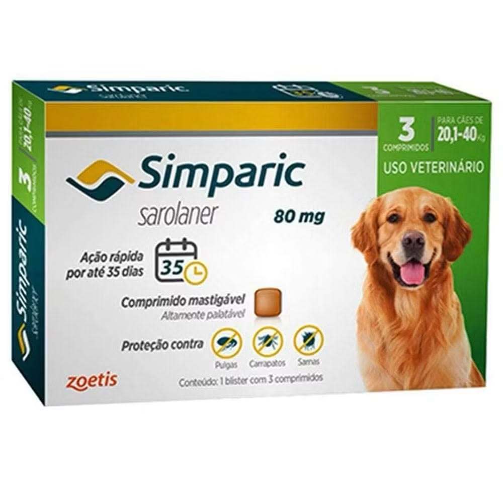Comprimido Antipulgas e Carrapatos