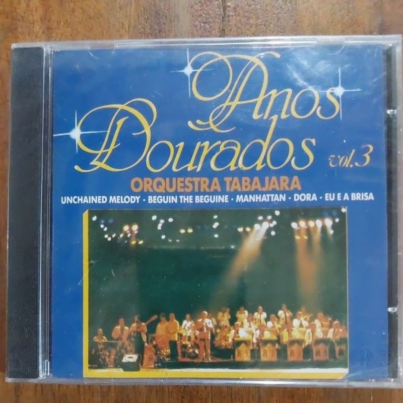 CD Anos Dourados Vol 3 Orquestra Tabajara - Original Novo Lacrado