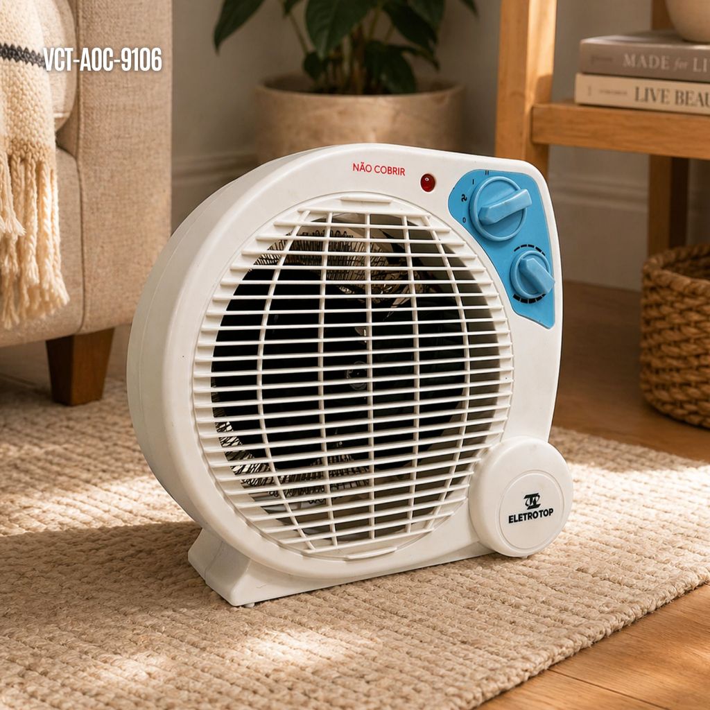 Aquecedor Elétrico Portátil Estufa de Ambiente Aquecedor Térmico 220v ou 127V