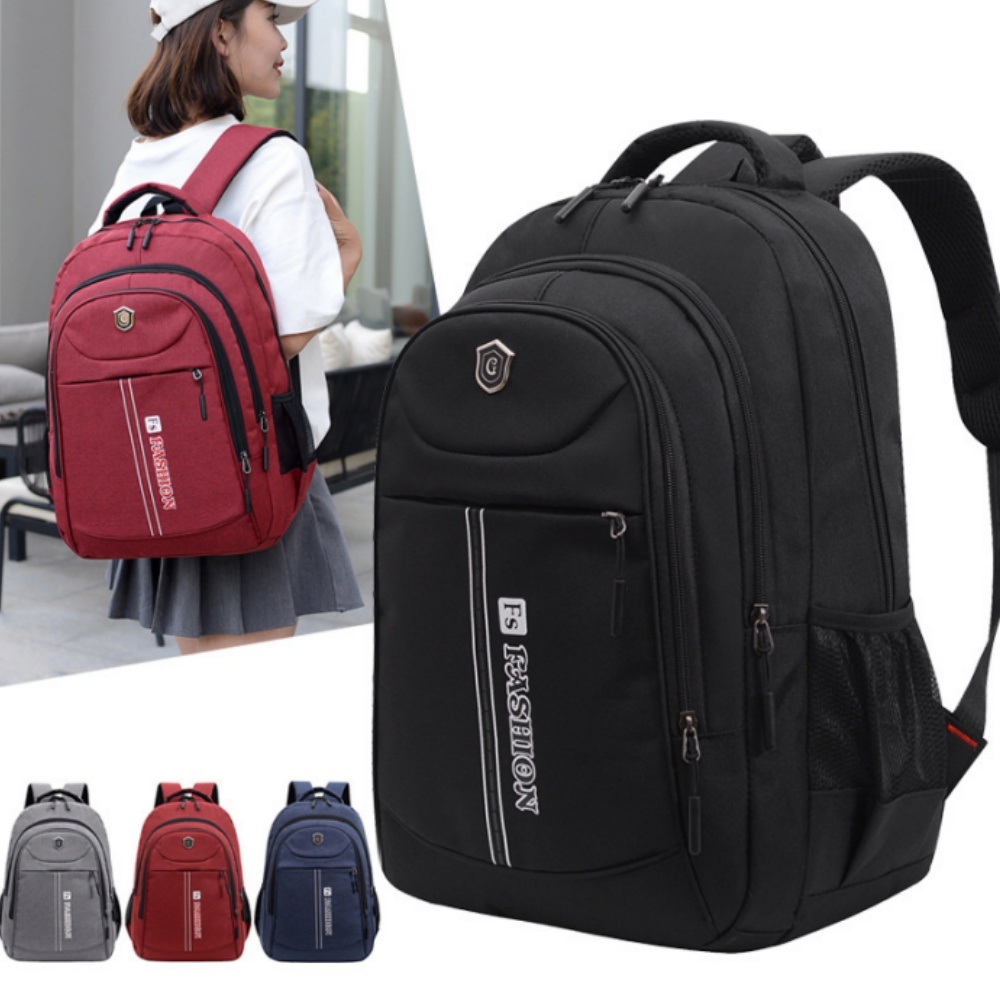 Mochila Feminina Escolar Impermeável Grande Capacidade com Compartimentos para Notebook Viagem Trabalho