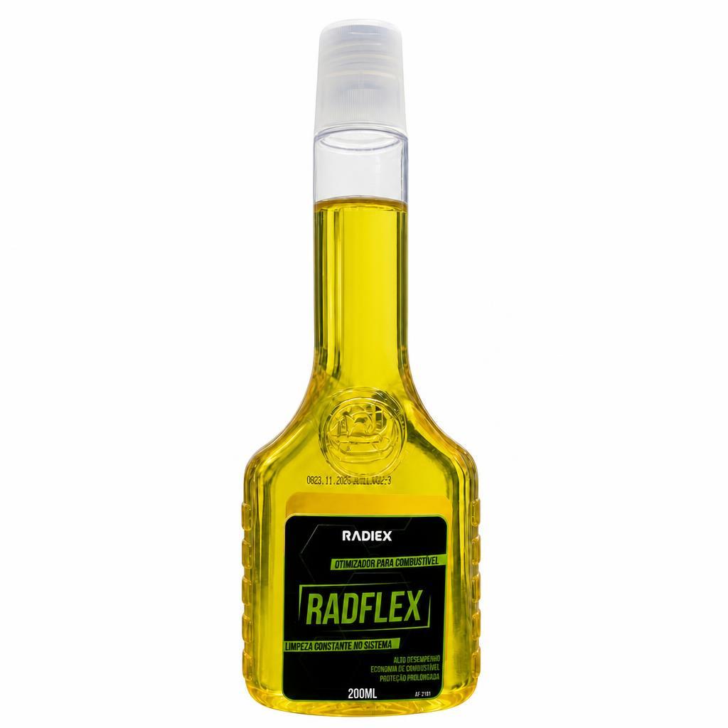 Aditivo Flex Radiex para Gasolina Etanol e GNV 200ml Injeção Direta e Indireta