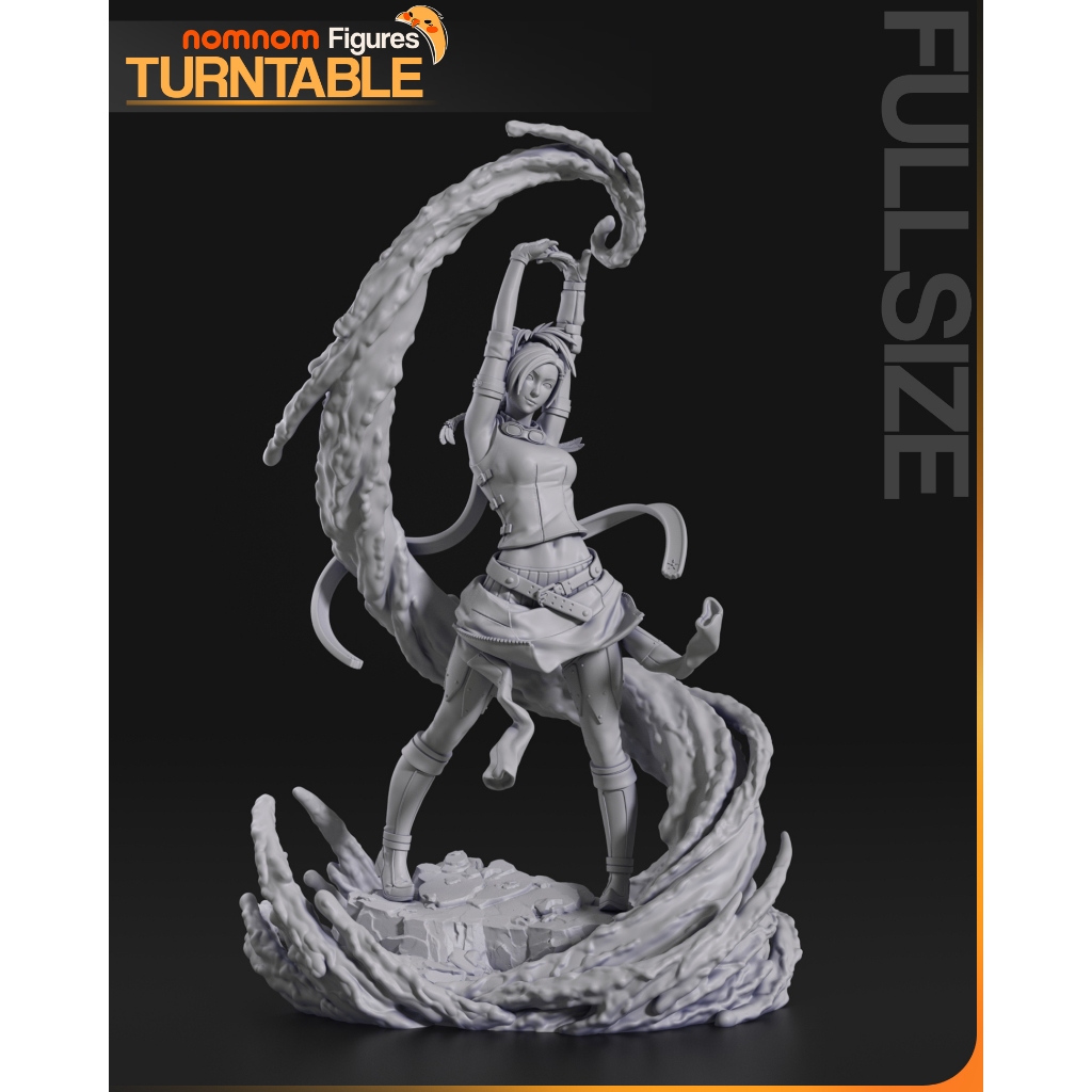 Action Figure Momo Yaoyorozu - Sem Pintura (Garage Kit) Resina ABS-Like - Opções 1:10 (25cm), Miniatura e Busto