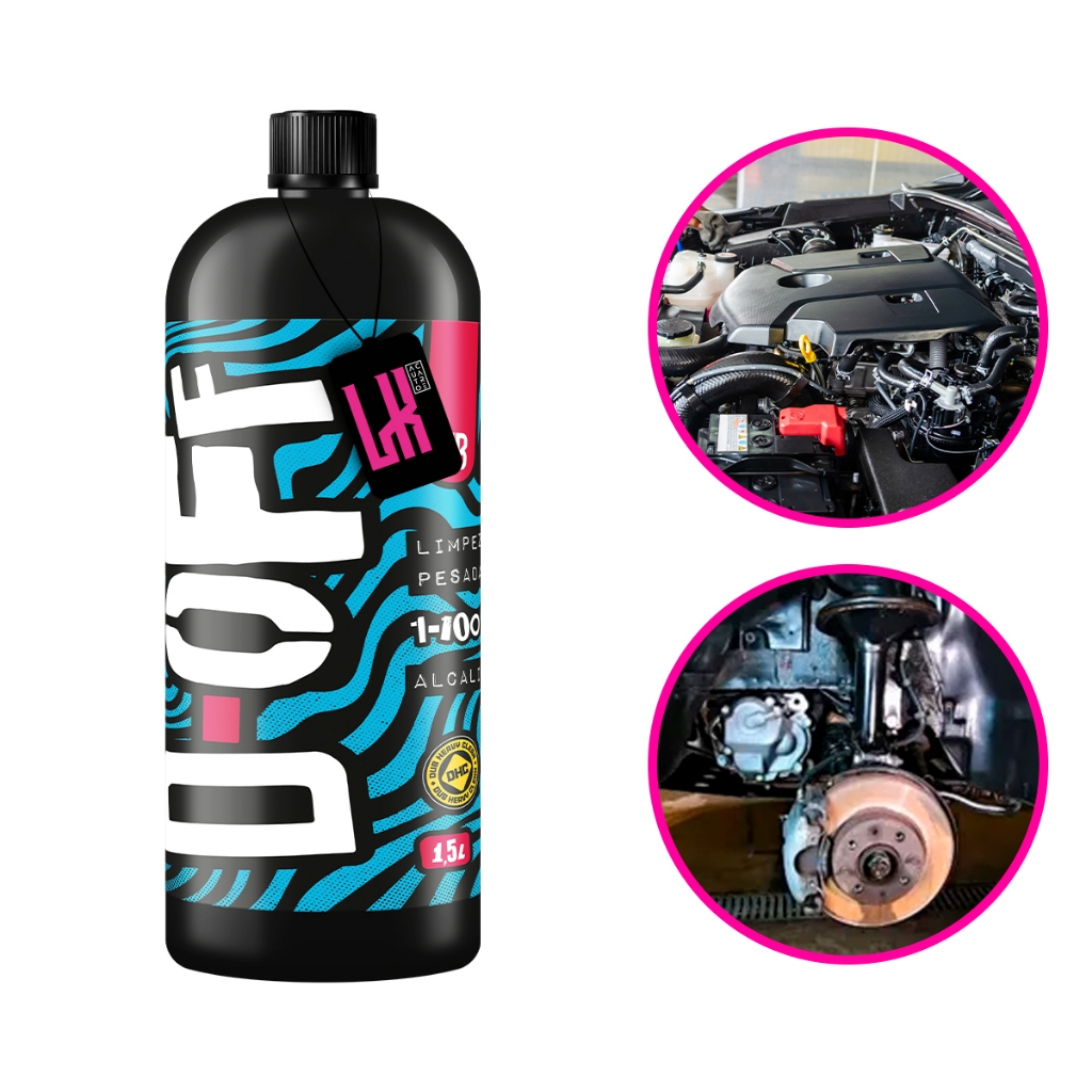 D OFF 1.5L Dub Boyz - Desengraxante Alcalino Limpeza Pesada