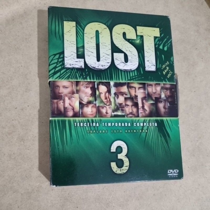 Dvd Box Série Lost Terceira Temporada Completa