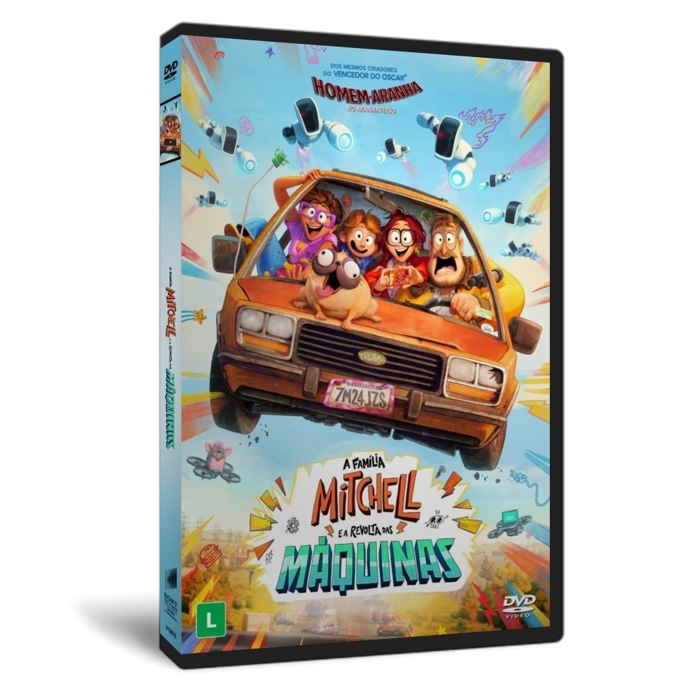 DVD A Família Mitchell e a Revolta das Máquinas - 2021 - (Dual-Audio) - 1080p HD Por 25.99