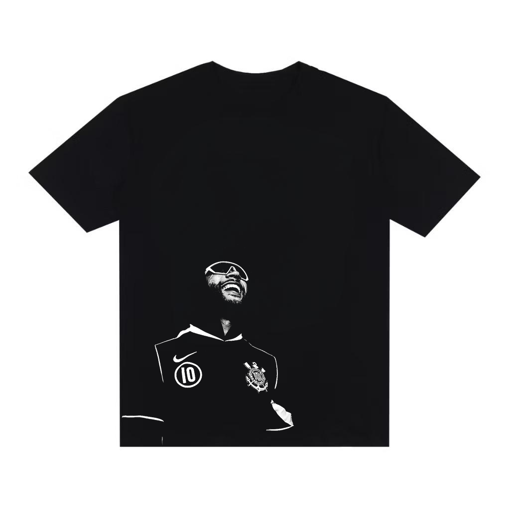 Camiseta Streetwear Camisa Oversized Over Futebl Corinthians Memphis Depay Estilosa Holanda Copa Do Mundo Swag Premium