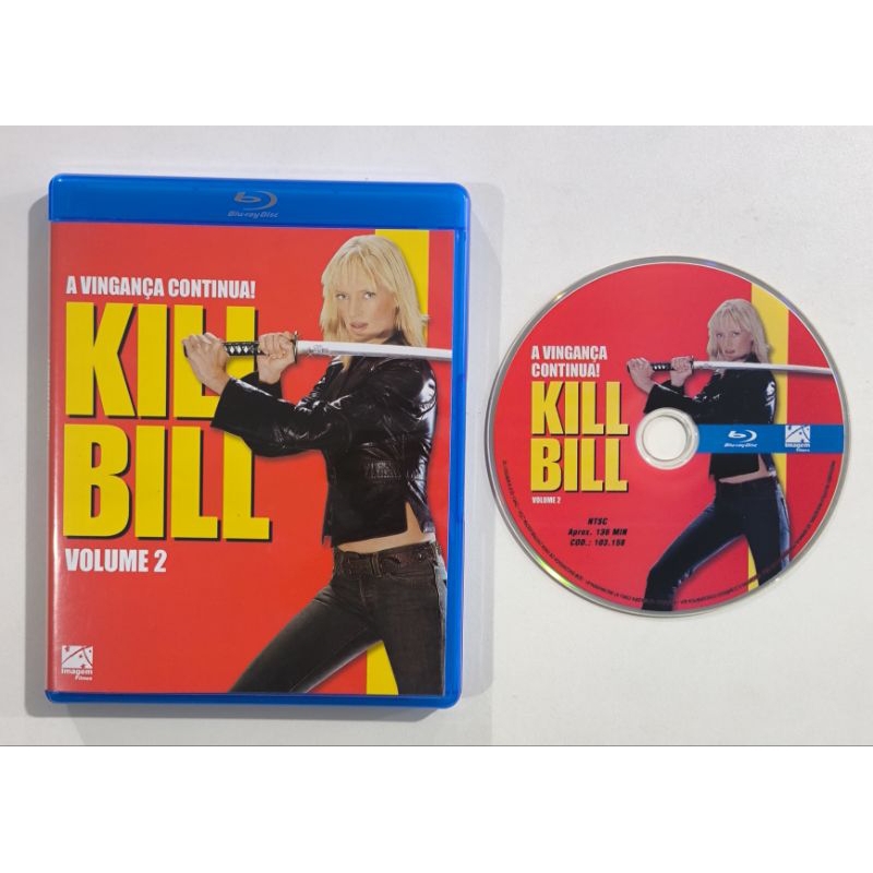 Bluray Filme - Kill Bill Volume 2 - A Vingança Continua