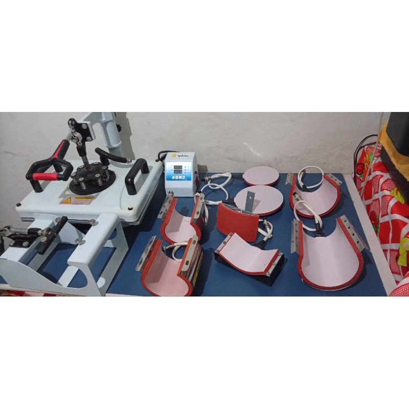kit prensa térmica sublimação completa mais insumos (leia descrição)