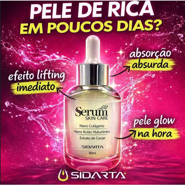 01 - Sérum Skin Care Sidarta - 30g - SIDARTA COSMÉTICOS -