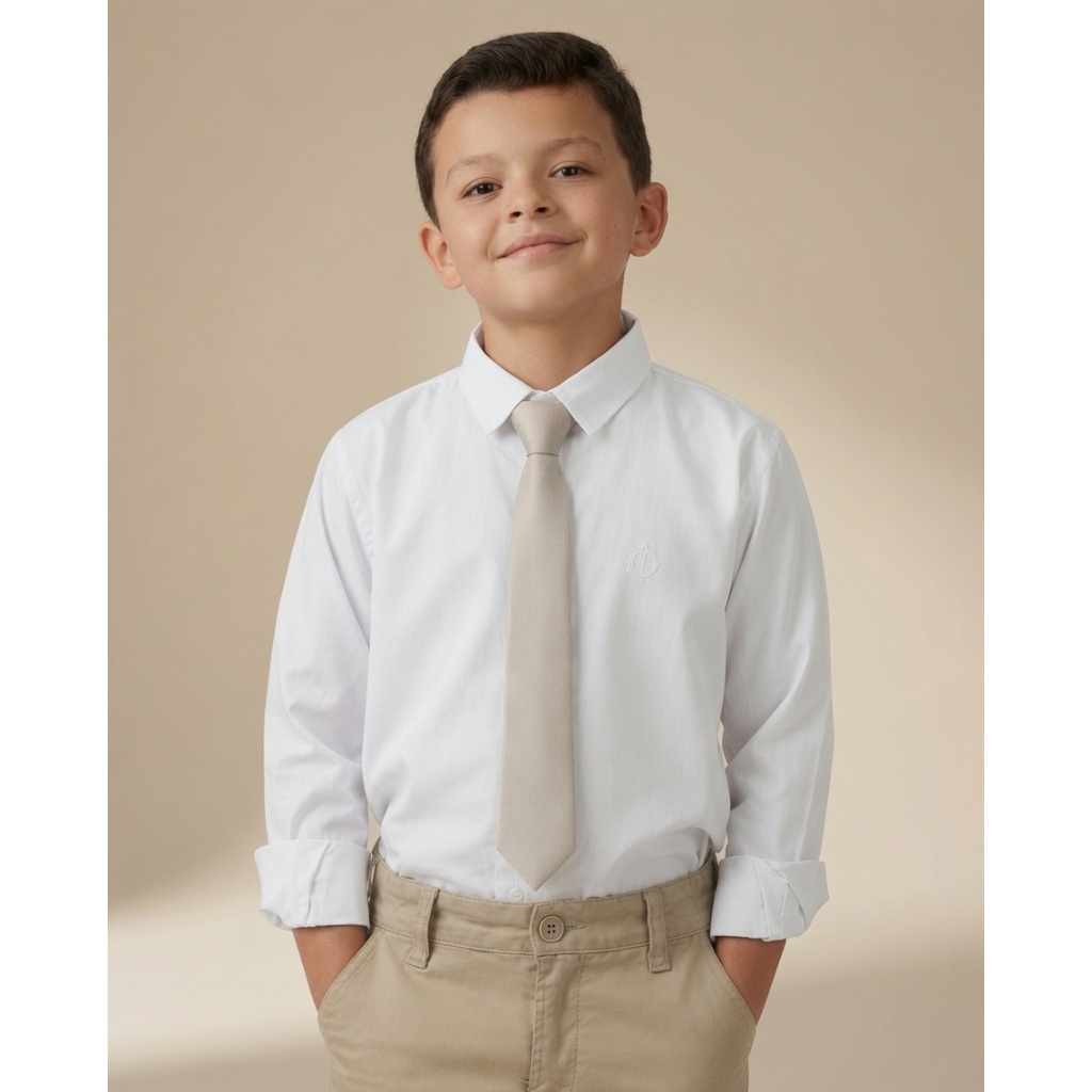 Gravata Lingua Juvenil Slim Varias Cores Social Elegante para Casamento Festa Formatura