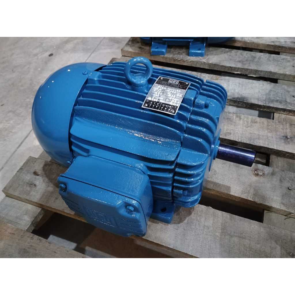 MOTOR WEG TRIFÁSICO 0,75CV 2 POLOS (1750RPM) 220/380 cv