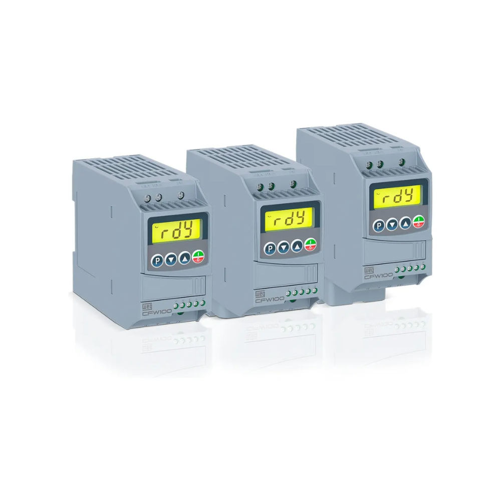 Kit 3 Inversor De Frequencia Weg Cfw100 1cv 220V Monofasico Trifasico