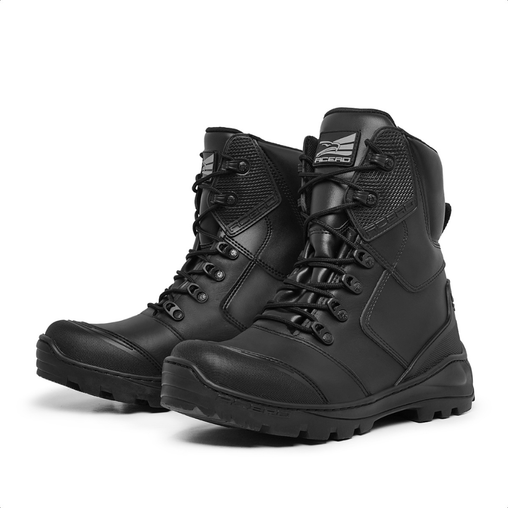 Bota Militar Coturno Acero Mamute Pro Airsoft Tático Policia