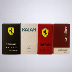 Kit 4 Perfumes Masculinos 100ml Aromas Sofisticados Amadeirados Marcante Intenso Uso Diario