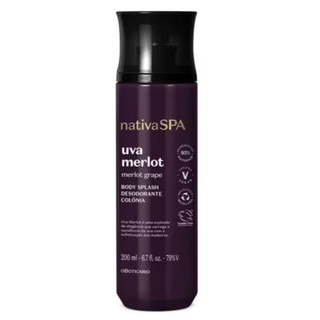 Body splash Uva Merlot Nativa Spa 200ml O Boticário