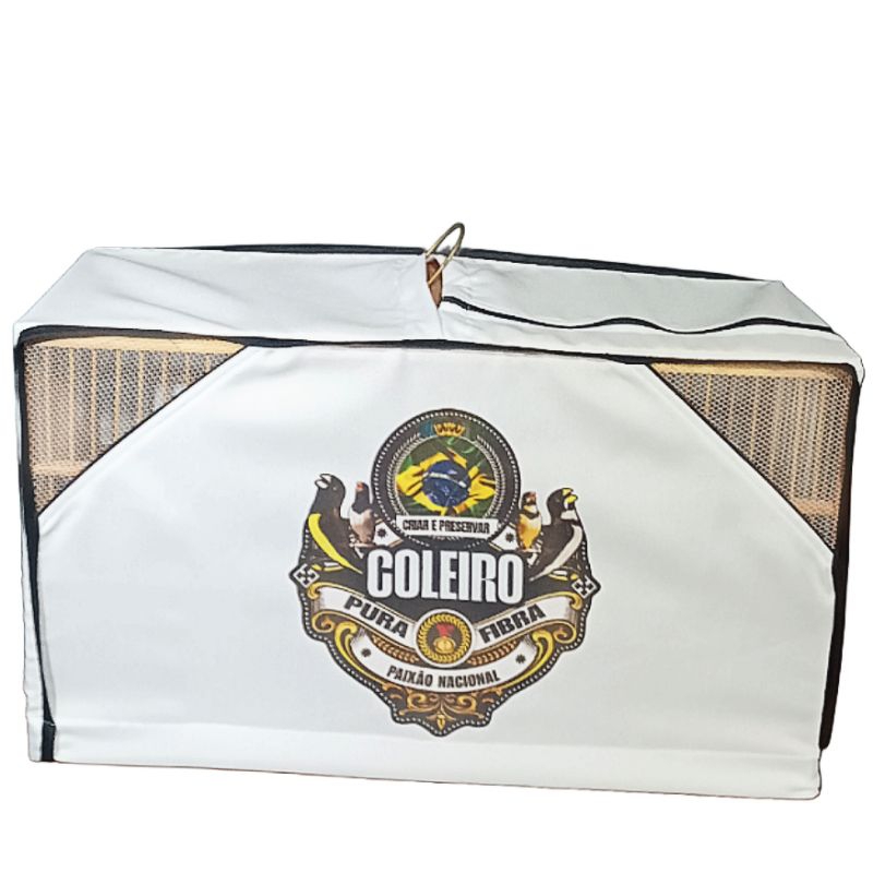 capas de gaiolas voador/ motelzinho/ casadinha coleiro com tela  60cx36ax23