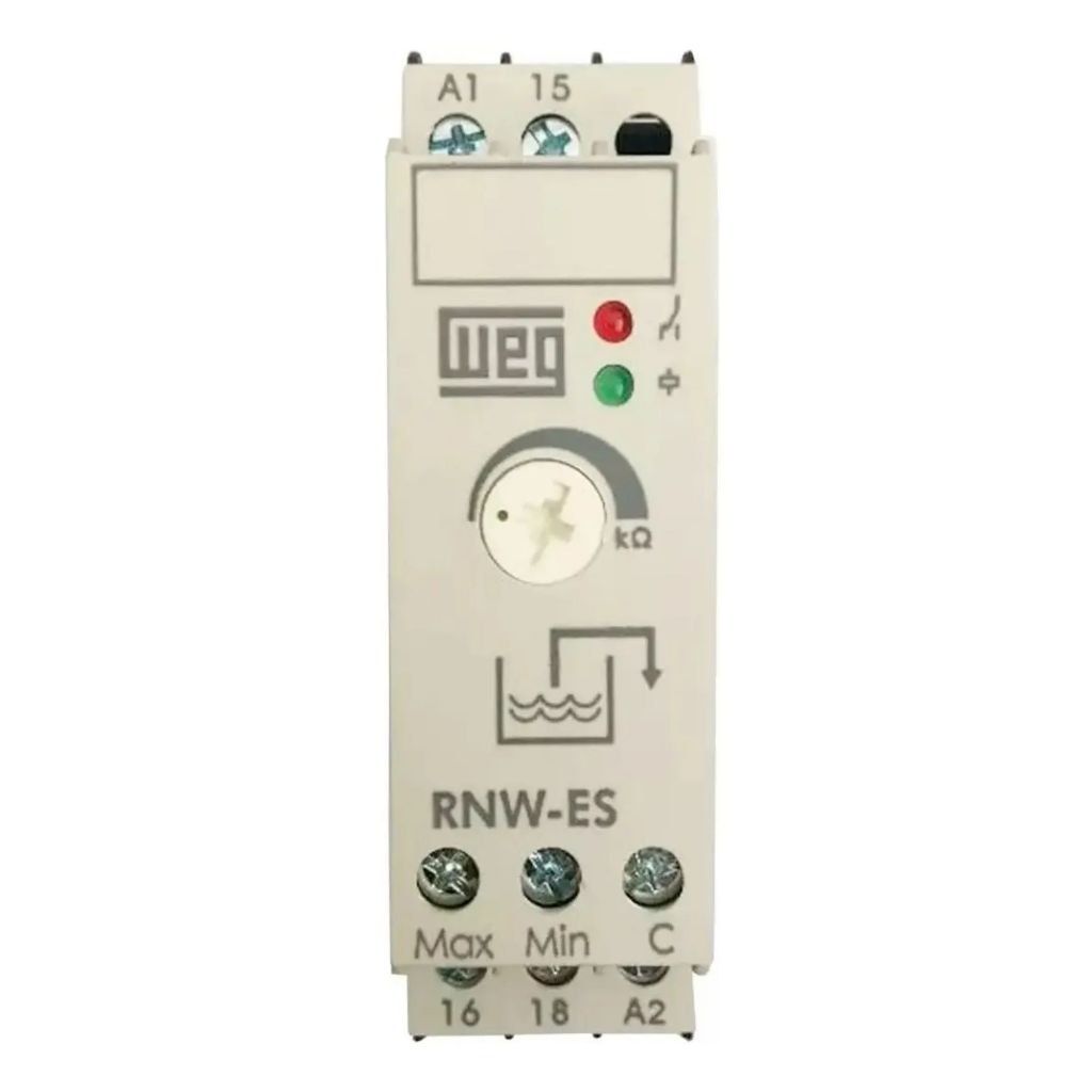 Relé Controle De Nível Rnw Função Esvaziamento 100-240v Weg