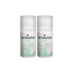 Kit Desodorante Roll-On Antitranspirante Herbíssimo Care Neutro 50Ml (2 unidades)