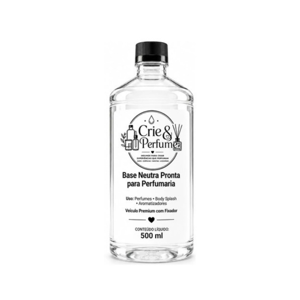 Crie & Perfume Base Neutra para Perfumaria 500ml