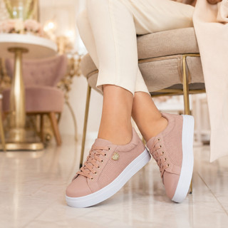 1 Par de Tênis Casual Love Dk Use Shoes com Cadarço Sola Reta Para Escola Escolar Passeio Promoção