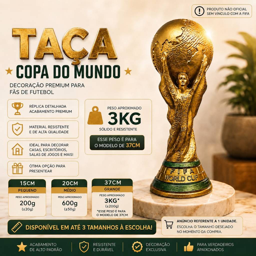 Taça Da Copa do Mundo 2026
