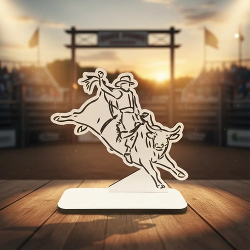 Kit 4 Troféus Para Rodeio Premiação 1616
