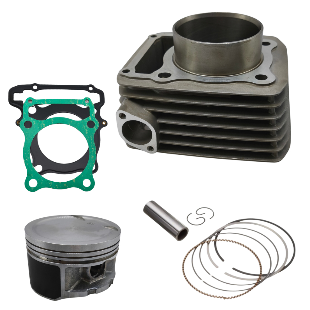 Kit Motor Completo Cilindro Camisa Pistão Honda XRE 300 ABS Flex Rally Adventure / CB 300R
