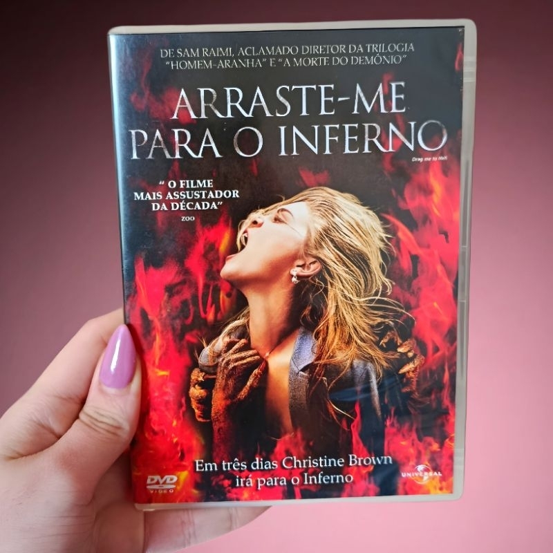 DVD Arrasta-Me Para o Inferno ( Original/Usado )