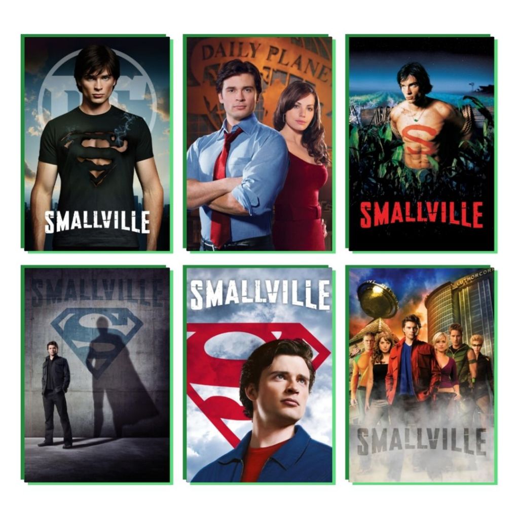 Placa Decorativa MDF Smallville (Série) - Quadro Parede & Decoração (14x20 ou 20x28)