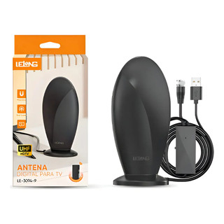 Antena Interna Amplificada Uhf Para Tv Digital Hdtv