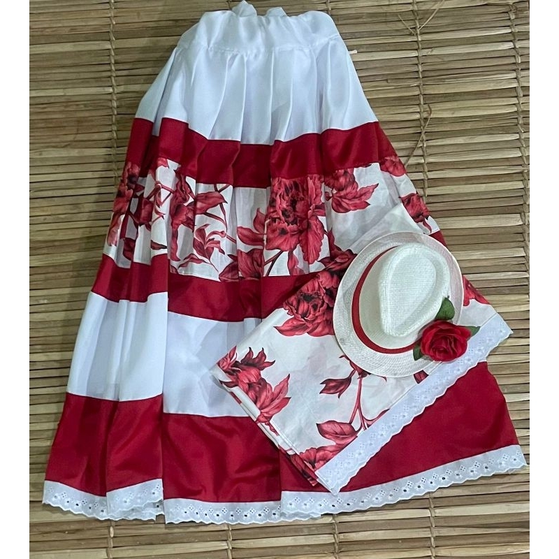 Conjunto Saia Pombo Gira / Maria Navalha